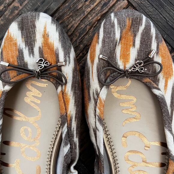 NWOT Sam Edelman Felica Ballet Flat in soft Grey Multi-color - 9 - Picture 9 of 12